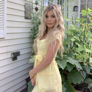 Yellow Zara Sundress
